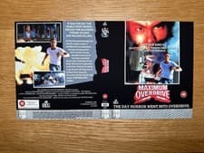 Image of Maximum Overdrive (1986) Custom Sleeve 4K UHD Blu Ray Size