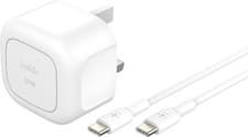 Image of Belkin BoostCharge Compact Wall Charger 30W, Travel-friendly USB-C White