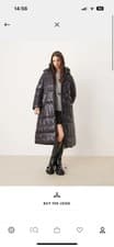 Image of Barbour longline Watkins puffer coat Size 10 Never worn, label still attached