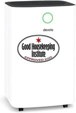 Image of Devola 12L/Day Low Energy Dehumidifier, Quiet & Energy Efficient (Costs Less tha
