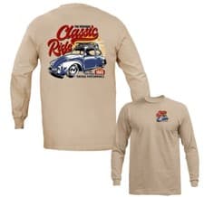 Image of Original Classic Ride Custom Vintage Car Automobile Graphic Long Sleeve