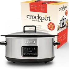 Image of Crock-Pot Sizzle & Stew Digital Slow Cooker | 6.5 L (8+ People)- EX DISPLAY
