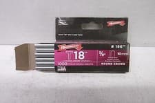 Image of PACK OF 1000 X 10MM ARROW T-18 T18 WIRE AND CABLE STAPLES
