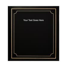 Image of Personalised Text 5 x 7 Large Slip In Memo Premium Photo Album For 120 Holds