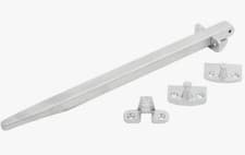 Image of Altro Contemporary window casement stays -280mm Satin Chrome chrom w/ packing