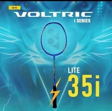 Image of YONEX Voltric Lite 35i Blue Strung Badminton Racquet (Pack of: 1, 77 g) | Case
