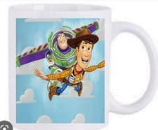 Image of Toy Story Buzz and Woody FILM mug Dishwasher Safe New free postage