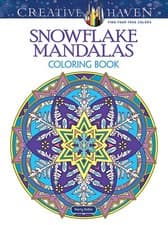 Image of Creative Haven Snowflake Mandalas Coloring Book (Adult Coloring Books: Manda...