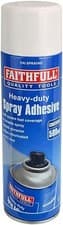 Image of Faithfull FAISPRAYAD Spray Adhesive 500ml (Non-Chlorinated)