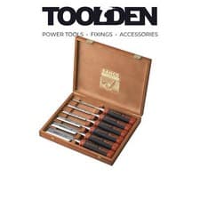 Image of Bahco 434 Bevel Edge Chisel Set of 6