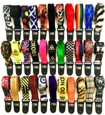 Image of Vtar Vegan UK Made Guitar Strap, Electric Acoustic Bass