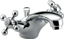 Image of Bristan R BAS C Regency Mono Basin Sink Mixer Tap With Pop Up Waste Chrome