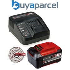 Image of Einhell 5.2Ah PLUS 18V Battery Power X-Change Starter Kit + 3ah PXC Charger LED