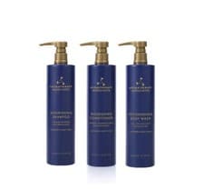 Image of LARGE 360ml Aromatherapy Associates Nourishing Shampoo, Conditioner&Body Wash.
