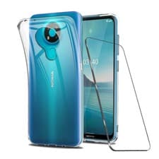 Image of Shockproof Gel Skin Case Cover For Nokia G10 1.4 3.4 5.3 8.3 & Screen Protector
