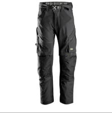 Image of SNICKERS 6903 Flexiwork W35 L32 (50)WORK TROUSER Black Workwear Belt