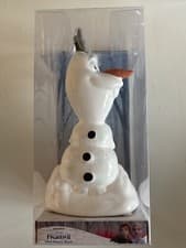Image of Disney Frozen 2 Olaf Money Bank Snowman Kids Ceramic 3D Piggy Banks Box Primark