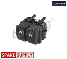 Image of SWITCH, WINDOW REGULATOR FOR RENAULT CLIO TOPRAN 702 298 FITS DRIVER SIDE, FRONT