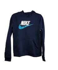 Image of Nike NSW Fleece Hoodie Pullover Sweatshirt Track Top kids Medium Age 10-12yrs