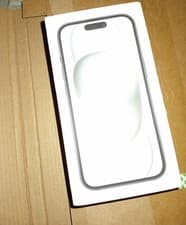 Image of Apple iPhone 15 128GB Black (EE) with phone case 