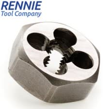 Image of HSS Hexagon Die Nuts All Sizes M2 Upto M12 Metric Course. Threading/Hex