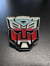 Image of Transformers Autobots Enamel Pin Badge Decepticons Metal Brooch Optimus Prime