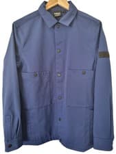 Image of Barbour International Aspect Overshirt Ink Navy Size Small Brand New With Tags