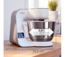 Image of BOSCH CreationLine Serie 4MUM5XW40G Stand-Mixer - BOX DAMAGE