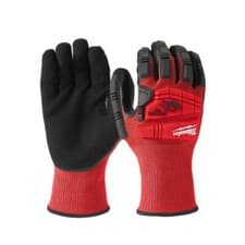 Image of Milwaukee Impact Cut Level 3 Gloves 10/XL Dipped Resistant Work Safety Glove