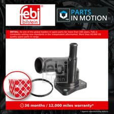 Image of Coolant Thermostat 108186 Febi 1603137010 1603137030 Genuine Quality Guaranteed
