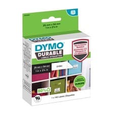 Image of Original Dymo 2112283 Durable 25mm x 54mm Adhesive Labels