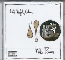 Image of Mike Posner At Night, Alone. CD Europe Island 2016 has info-sticker on front