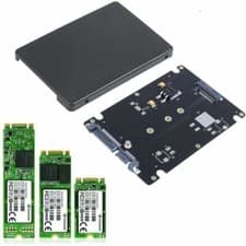 Image of M.2 NGFF SSD to 2.5" SATA 3 Adapter Card Hard Disk Case Enclosure Converter