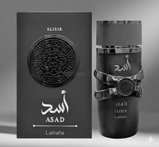 Image of Lattafa Asad Elixir Eau de Parfum Spray – Long Lasting, Luxury 100ml