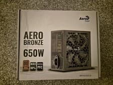 Image of Aerocool Aero Bronze 650W 80 Plus Bronze Non-Modular Power Supply
