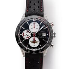 Image of TAG Heuer Carrera Men's Black Watch - CV201AS.FC6429 Unworn limited edition