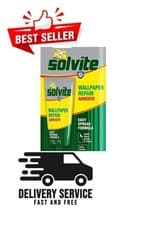 Image of Solvite Wallpaper Repair Adhesive Glue Paste Fixing Tears Seams Edges New 56g