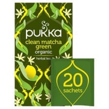 Image of PUKKA Herbal Organic Teas 20, 80 Tea Sachets Choose From Different Flavours
