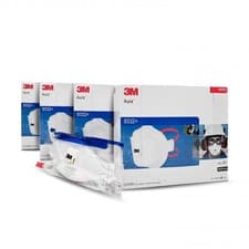 Image of 3M Aura 9332+ Face Mask FFP3 x 40 Valved Respirator Individually Sealed Exp 2025