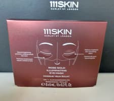 Image of 111Skin Rose Gold Illuminating Eye Masks 8 x 6ml Brand New In Box Genuine