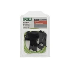 Image of ALM FL246 Pack of 10 Replacement Lawnmower Plastic Clip-On Blades to fit Flymo