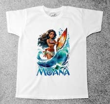 Image of Moana 012 Childrens/Kids Adult t shirts/t-shirts