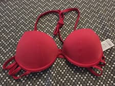 Image of Boux Avenue Red Pillarbox ArgentinaBoost Bikini Top Size 32B