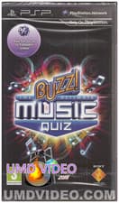 Image of PSP UMD Game - Buzz! - The Ultimate Music Quiz (Original)