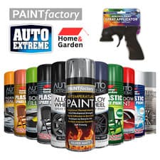 Image of Spray Paint Aerosol Glitter Matt Metallic Glow in the Dark Plastic Primer 300ml