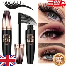 Image of 4D Spectacular Volume Silk Fibre Mascara Thick Long Lashes Extension Waterproof
