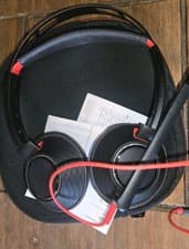 Image of Plantronics Blackwire 5220 Black Headband Headsets (Stereo, USB).Never used.