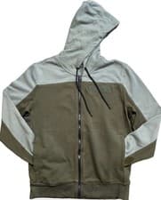 Image of Calvin Klein Jeans MULTI COLOUR MONOGRAM ESSENTIAL FULL ZIPED HOODIE RRP £120