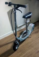 Image of Razor E300 Electric Scooter Matte silver, Pre-Loved. Fold Up