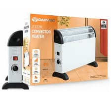 Image of Daewoo Convector Heater 2000W Thermostat Control 3 Settings Fine Radiator Heater